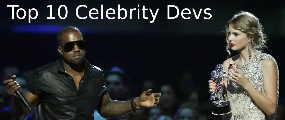 Cover Image for Top 10 Celebrities Who Code