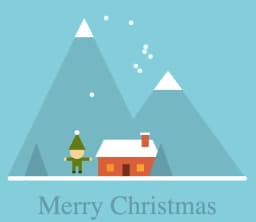Animated CSS elf