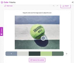 Extract theme colors from background