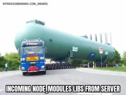 node_modules transportation meme